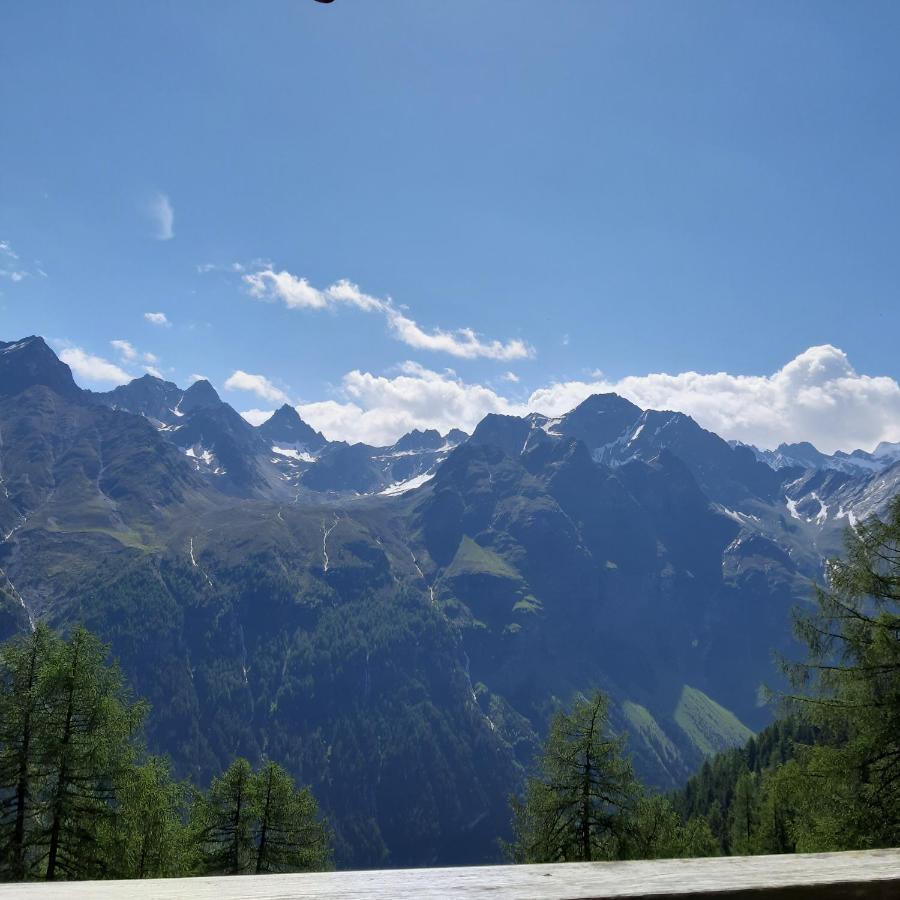 Appartamento Haus Waldfriede Sankt Leonhard im Pitztal Esterno foto