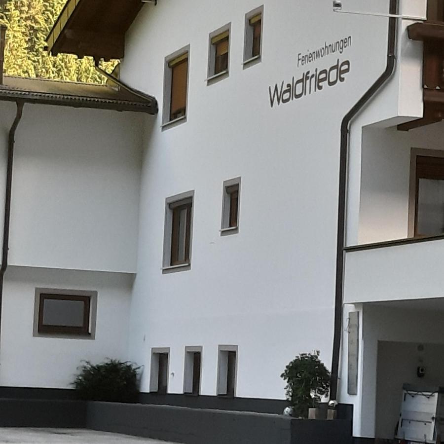 Appartamento Haus Waldfriede Sankt Leonhard im Pitztal Esterno foto