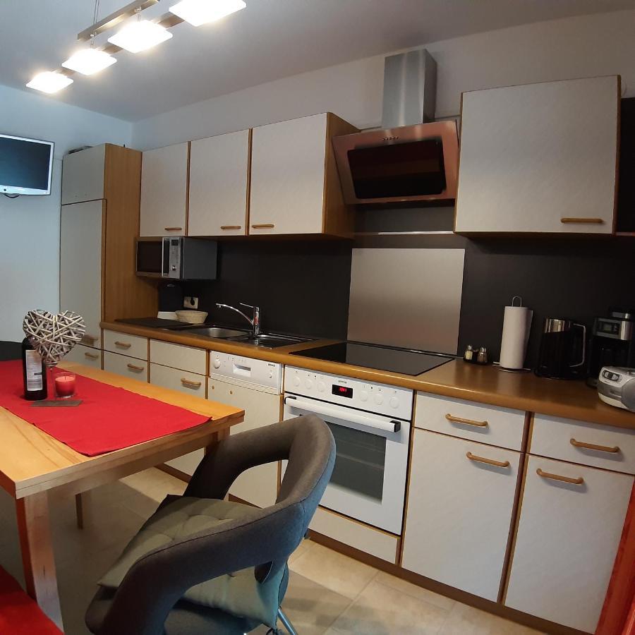 Appartamento Haus Waldfriede Sankt Leonhard im Pitztal Esterno foto