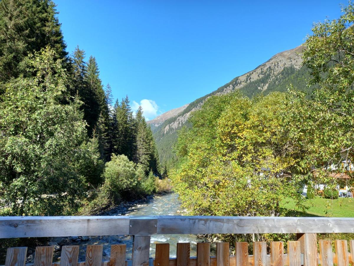 Appartamento Haus Waldfriede Sankt Leonhard im Pitztal Esterno foto