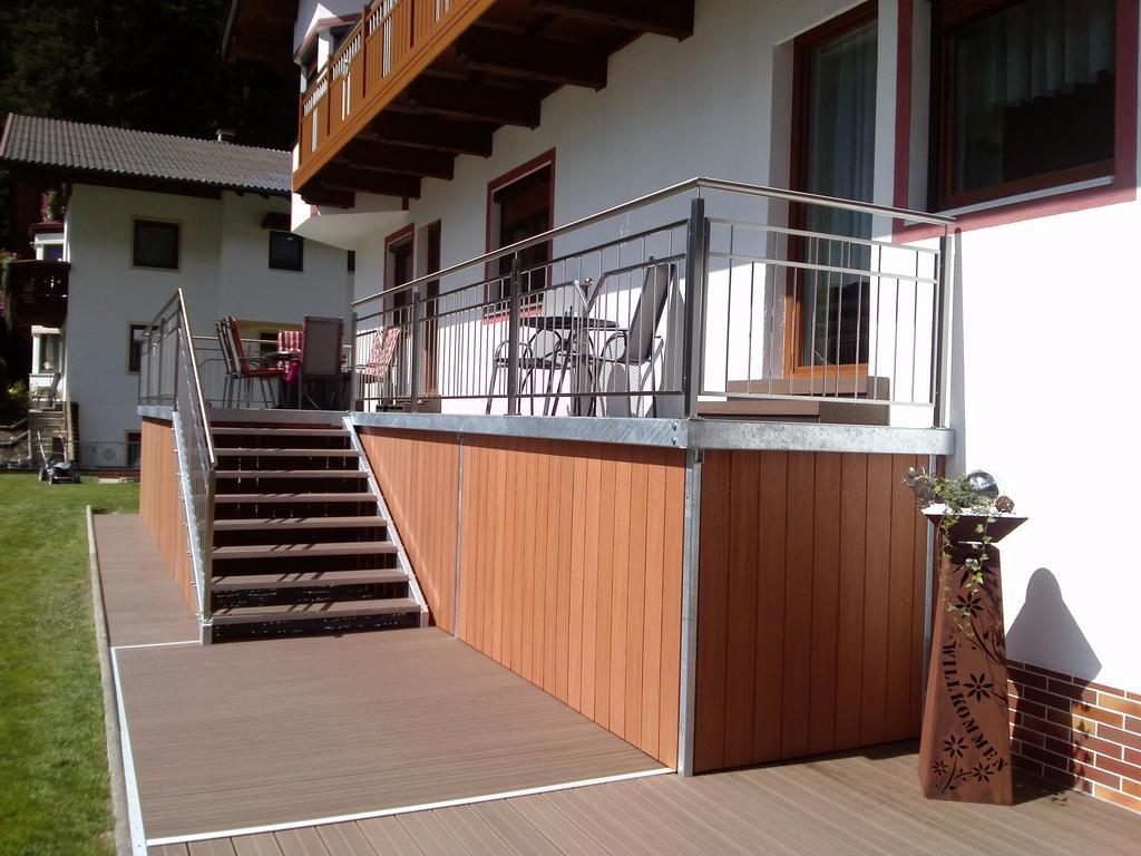 Appartamento Haus Waldfriede Sankt Leonhard im Pitztal Esterno foto
