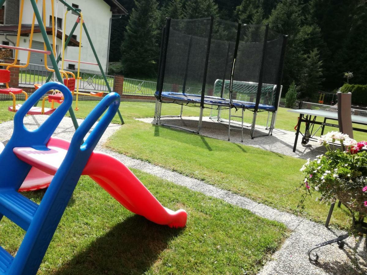 Appartamento Haus Waldfriede Sankt Leonhard im Pitztal Esterno foto